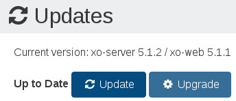 Upgrade button