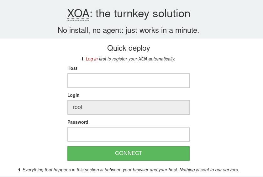 XOA deploy tool