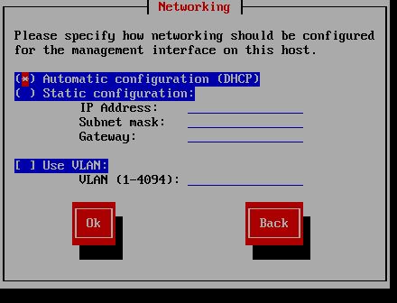 Network configuration