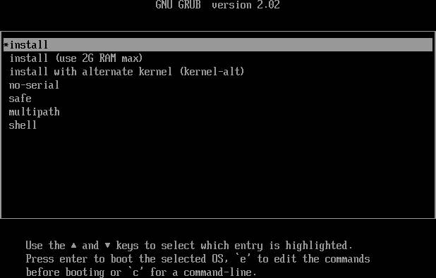UEFI splash screen